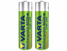 1x2 Varta Rechargeable Accu AA Ready2Use NiMH 2100 mAh Mignon