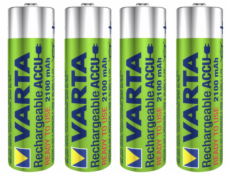 1x4 Varta Rechargeable Accu AA Ready2Use NiMH 2100 mAh Mignon