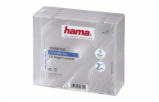 Hama CD-Double-Box     pack of 5 Transparent Jewel-Case     44752