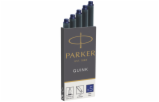 Parker cartridge Quink modrá 1x5 