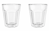 1x2 Leopold Vienna Double walled Coffee Glass          LV01515