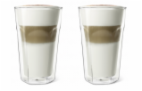 1x2 Leopold Vienna Double walled Latte Macchiato Glass    LV01516