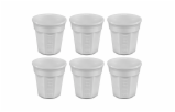 Bialetti Espresso cup Set white 6-pcs.