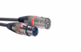 Stagg SMC1 RD, kabel mikrofonní XLR/XLR, 1m