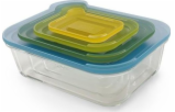 Joseph Joseph Nest Container Set 4 pcs. Glass