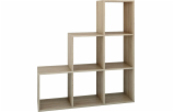 Topeshop STEP SONOMA 3X3 living room bookcase