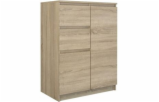 Topeshop 2D2S SONOMA chest of drawers