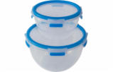 EMSA Clip&Close Food Storage Box    2-pcs round