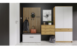 Topeshop PARMA SZAFKA BIEL organizér na boty Closed White