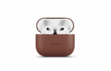 Epico Leather Case Airpods 4 - hnědá
